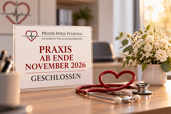 Praxis ab Ende November geschlossen